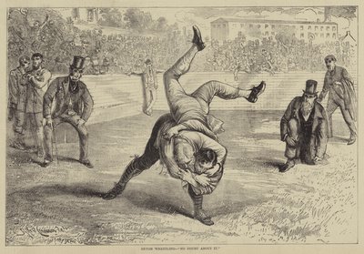 Lucha Libre en Devon, Sin Duda de Alfred Concanen